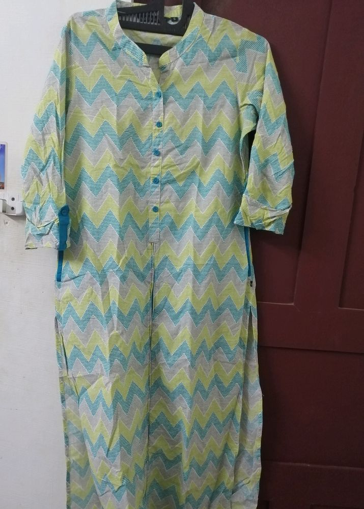 Chevron Print Kurti