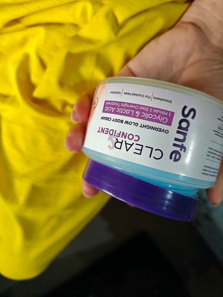 Sanfe Overnight Glow Body Cream