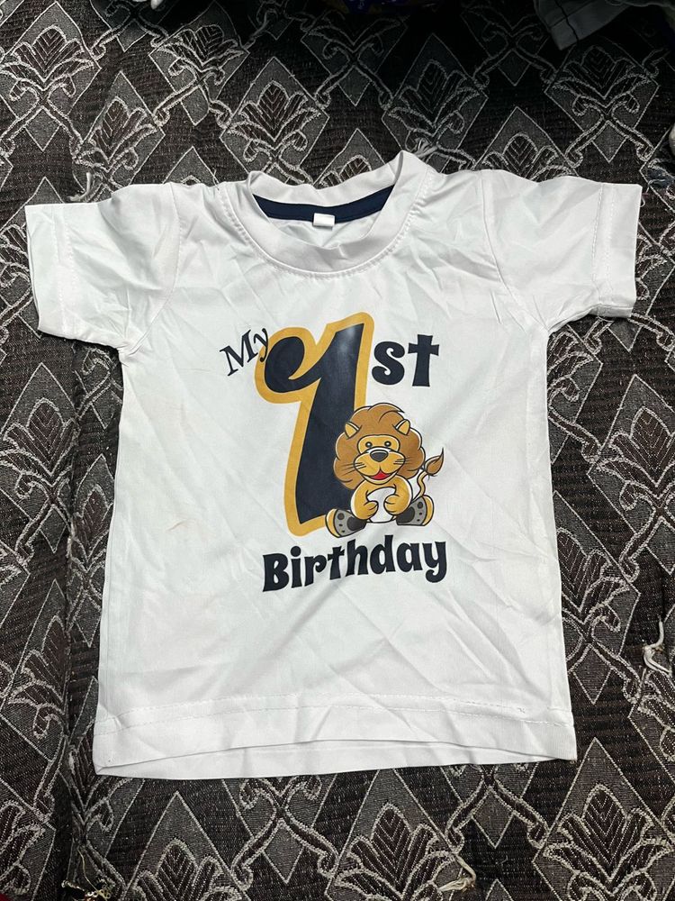 My First Birthday Tee