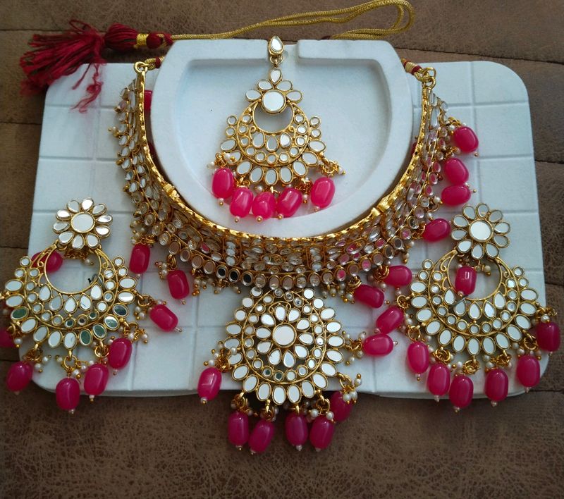 Bridal Or Party Wear Jewellery Set