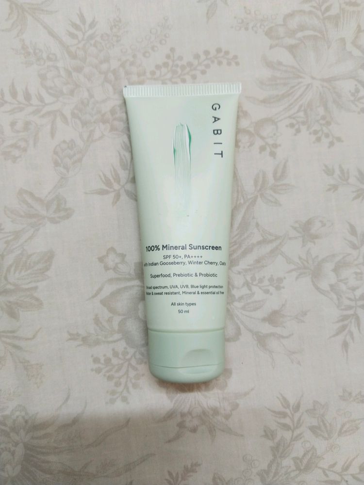GABIT Mineral Sunscreen SPF 50+, PA ++++
