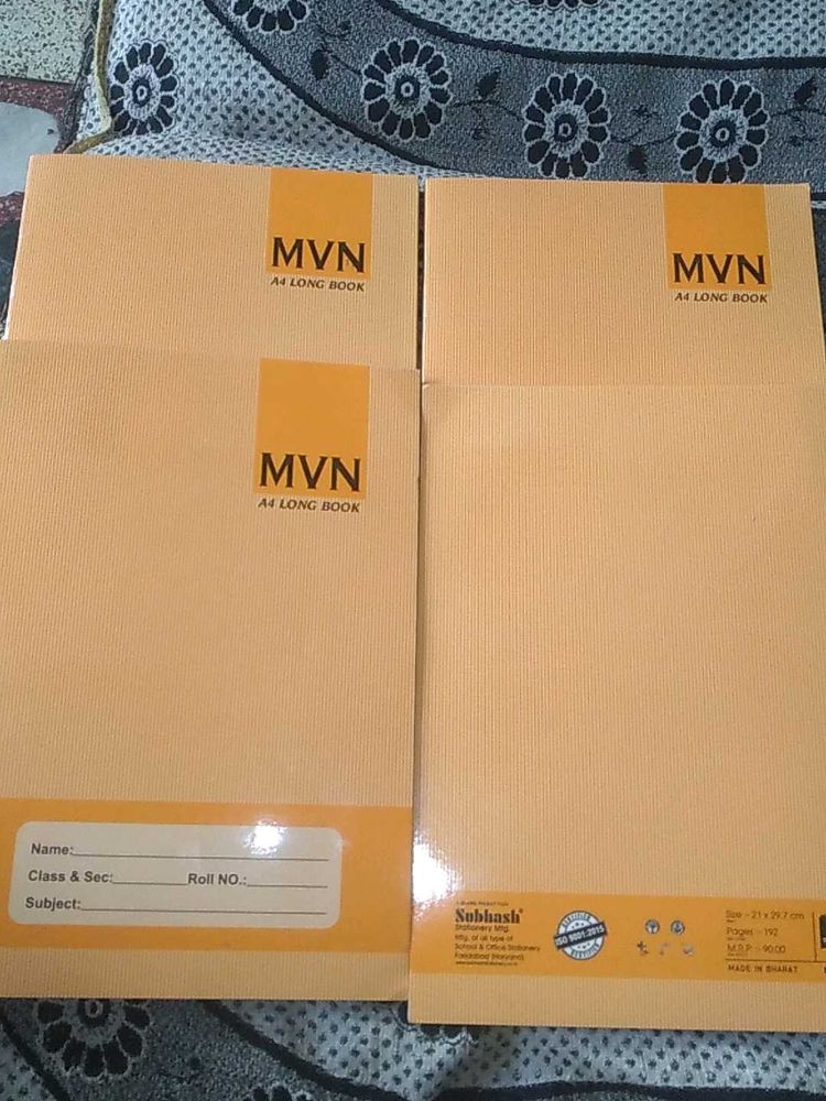 4 Notebooks