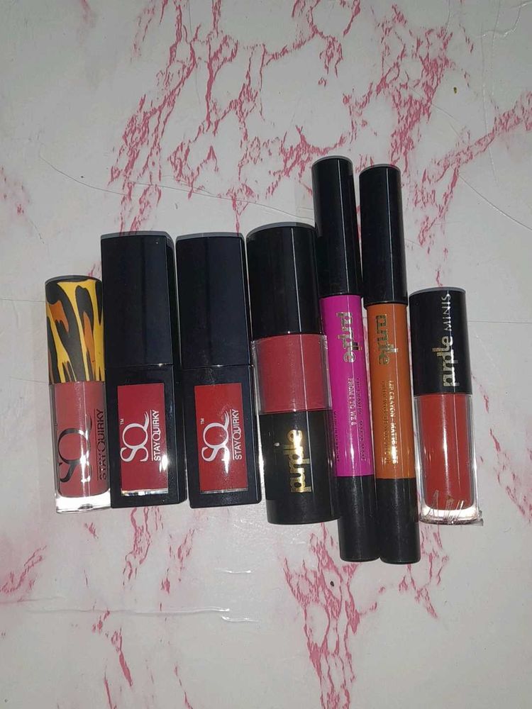 Combo Of 7 Liquid Matte Lipstick