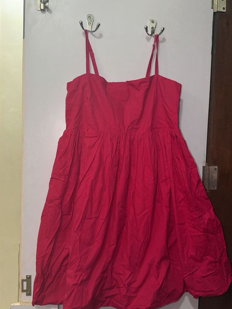 Pink Sleeveless Sundress