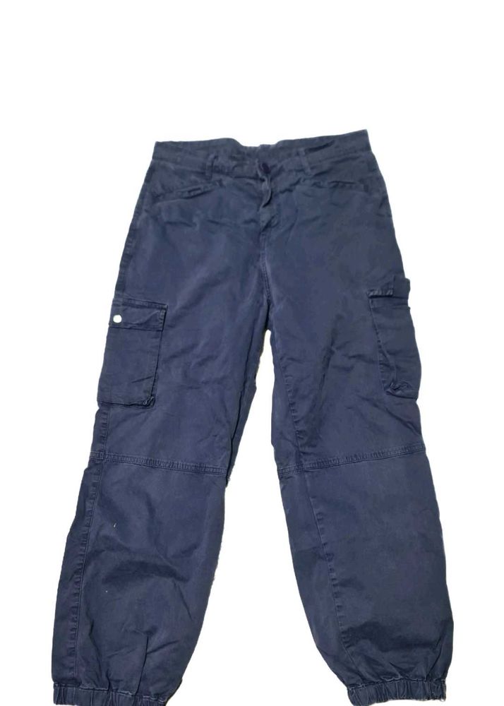 Blue Cargo Pants