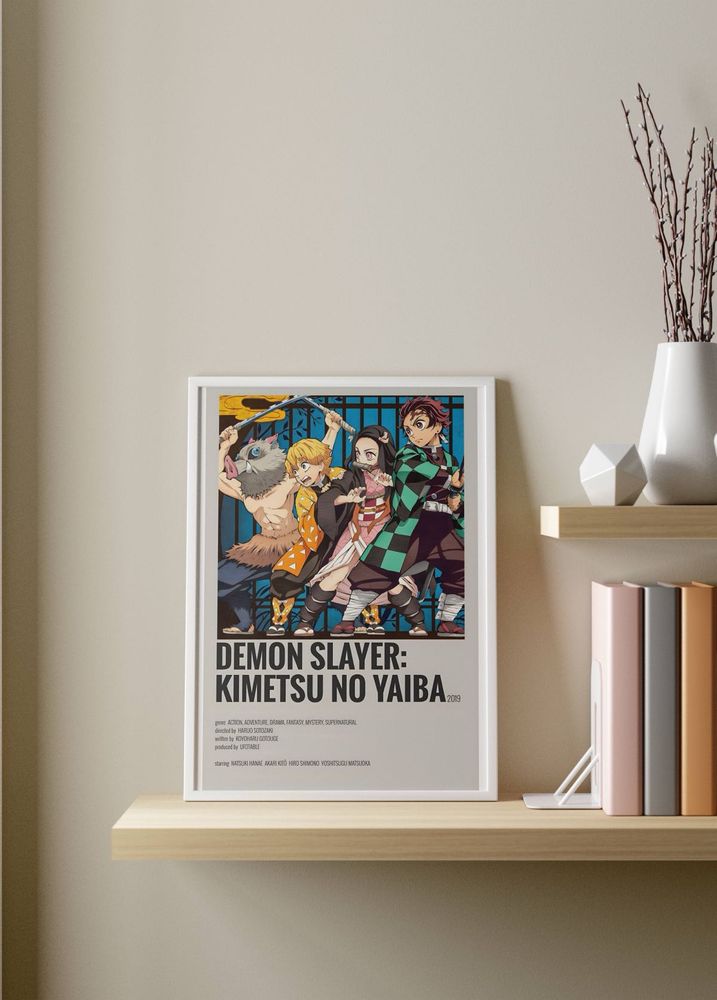 Demon Slayer Framed Art