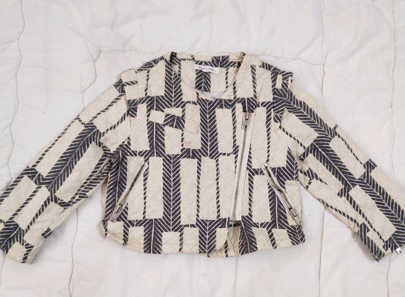 Patterned Quilted Jacket