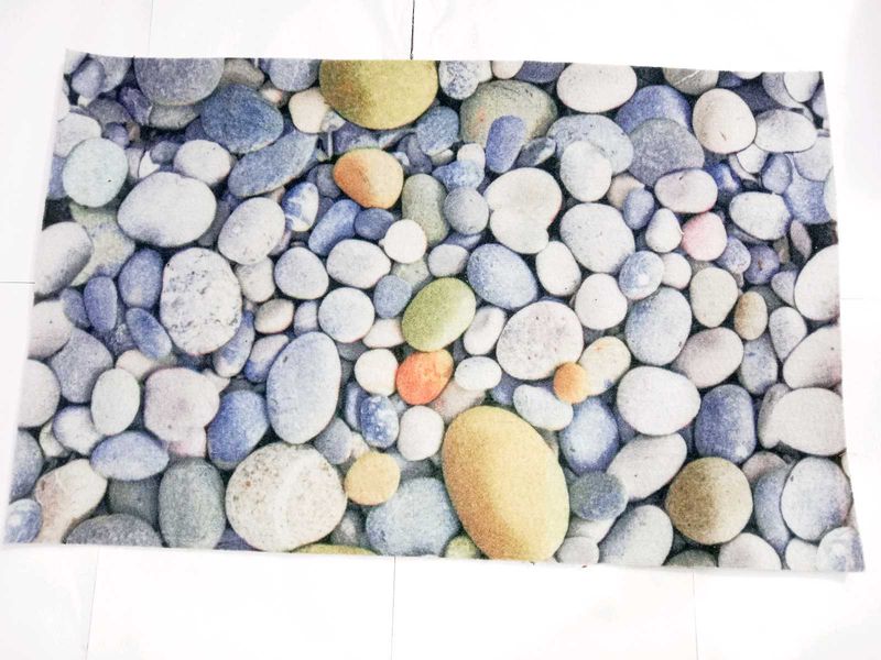 Pebble Print Area Rug | Doormat