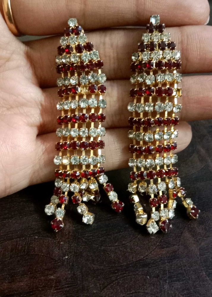 Sparkling Dangle Earrings