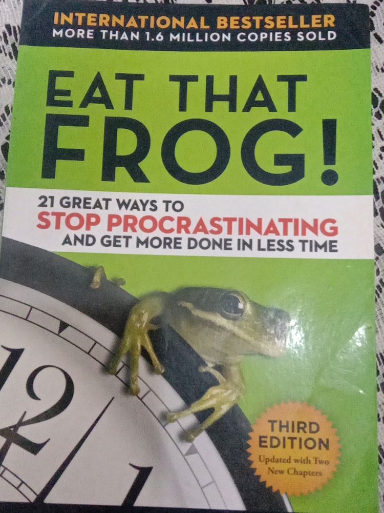 ito(EAT THAT FROG 🐸) It is A Self Help Book