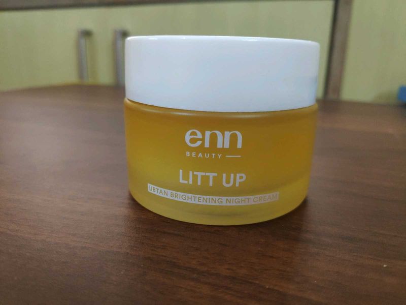 New Enn Beauty Litt Up Brightening Night Cream