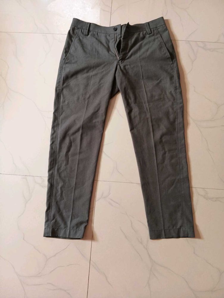 Men&#39;s Grey Casual Pants