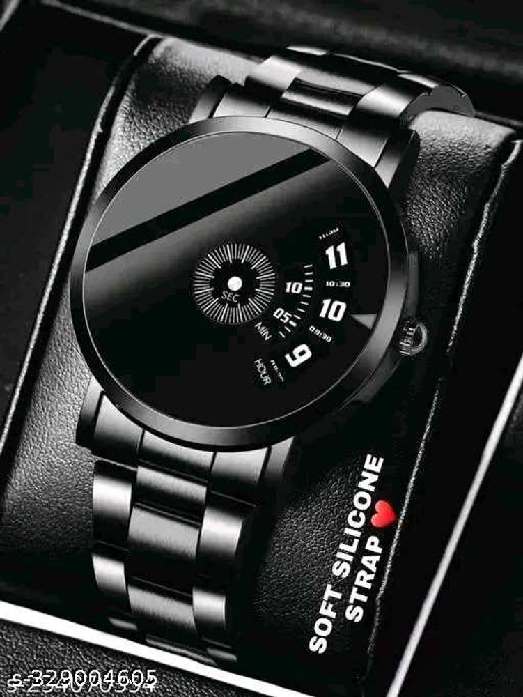 Sleek Black Watch