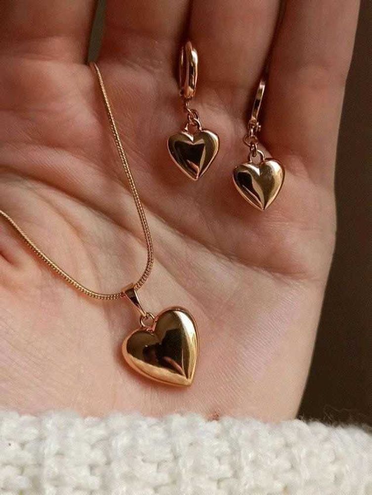 Heart Jewelry Set