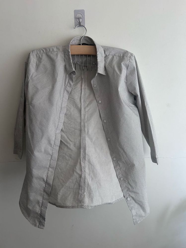 Pure Cotton Formal Shirt - SIZE S