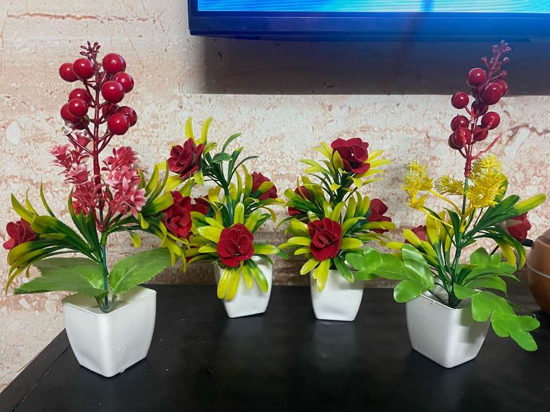 Artificial Floral Arrangement Set