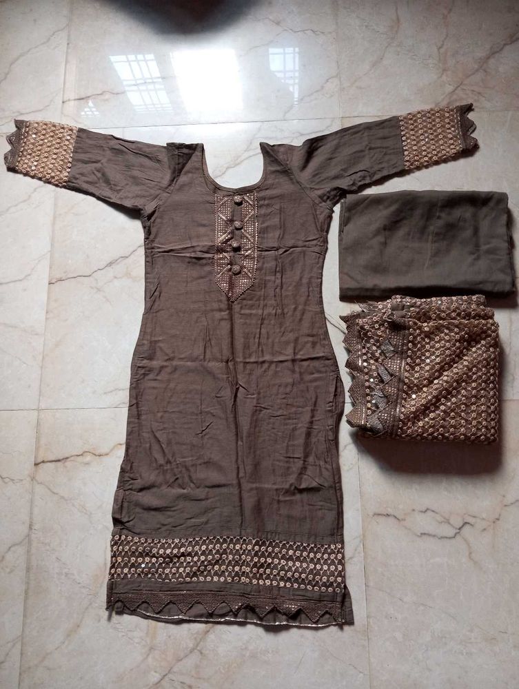 Women 3 Piece Kurta Set