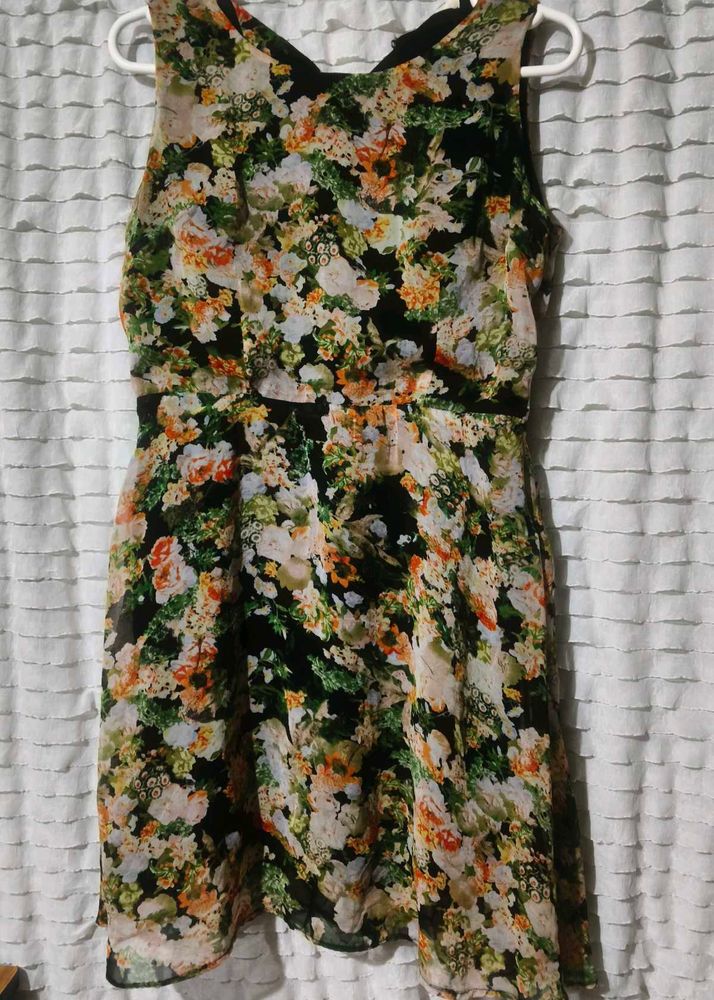 korean Floral Dress