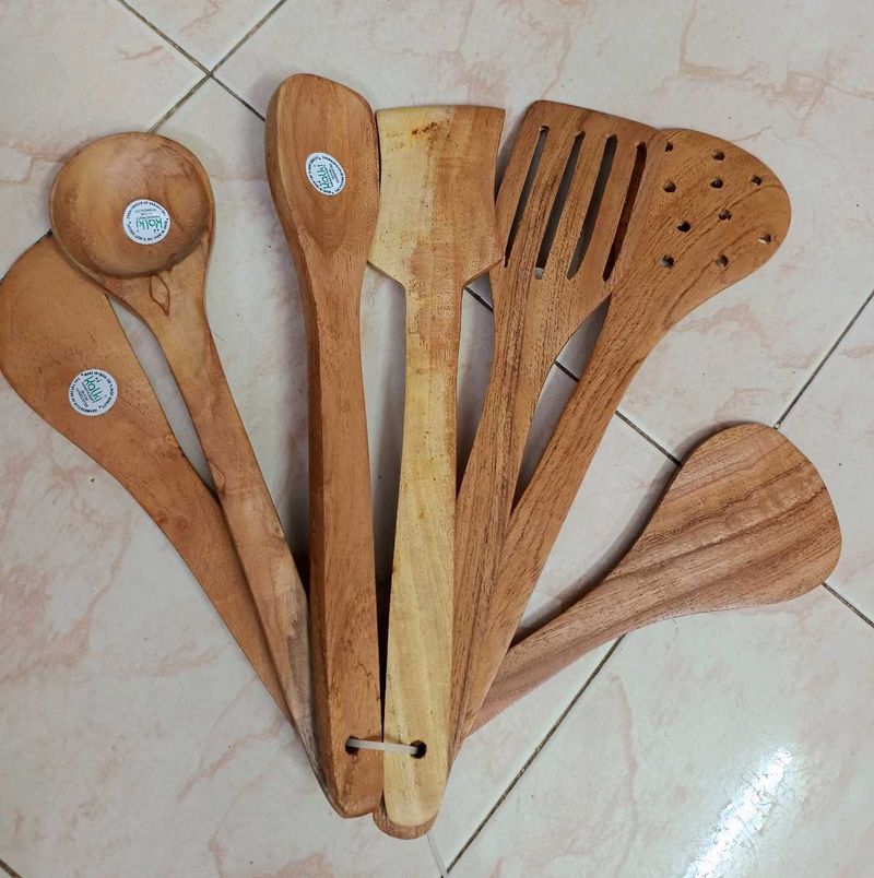 New Kitchen Spatula Set Of 7pcs