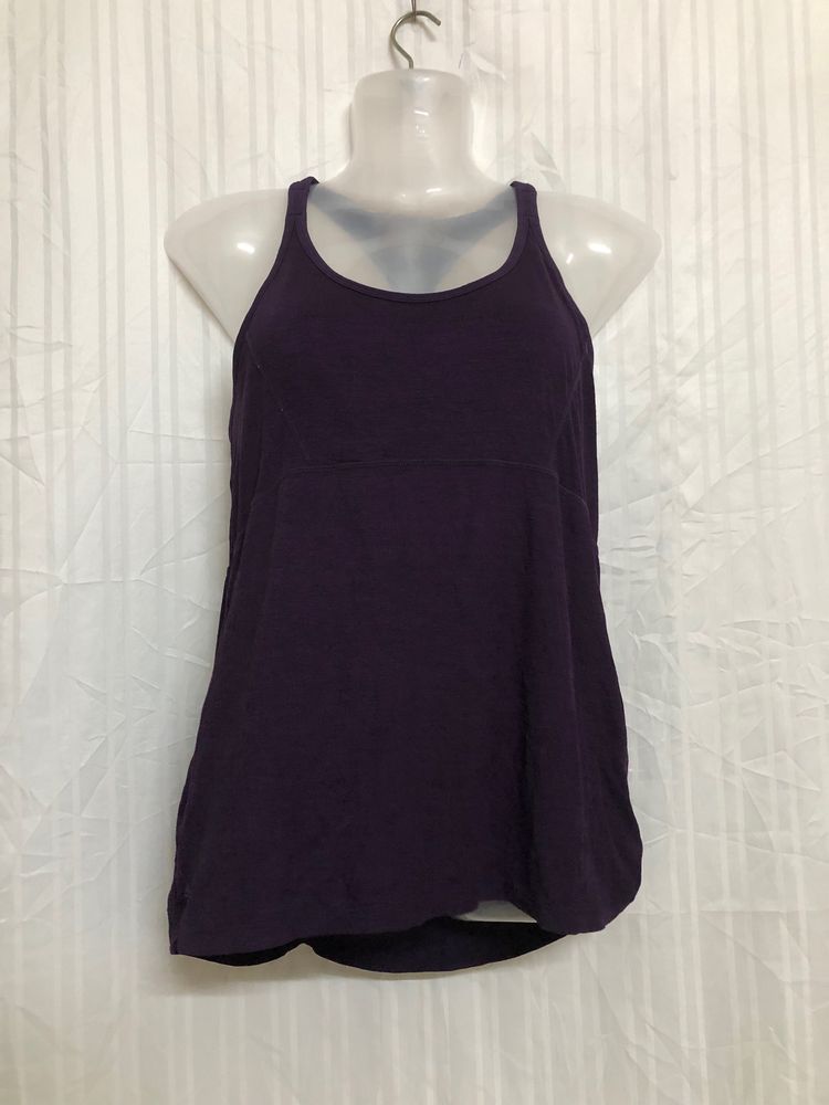 Purple Sleeveless Top
