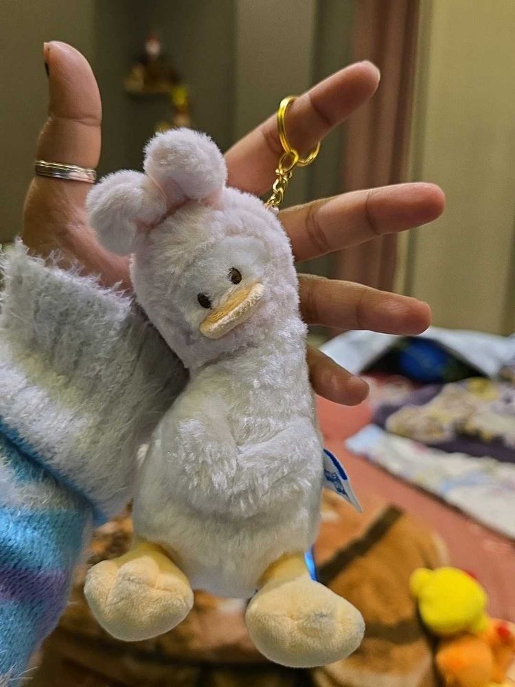 Duck Plush Keychain