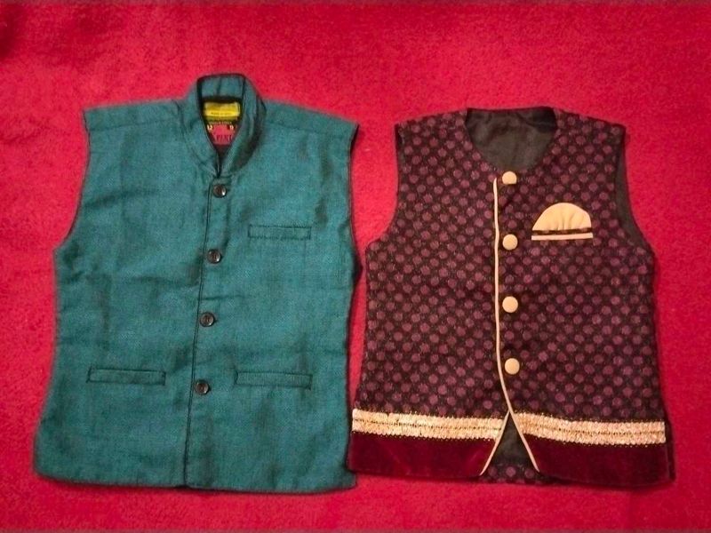 Pack Of 2 Sherwani Jackets