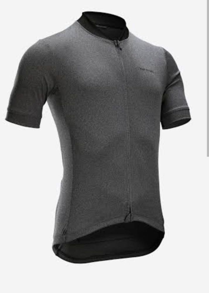 Triban Cycling Jersey - Gray