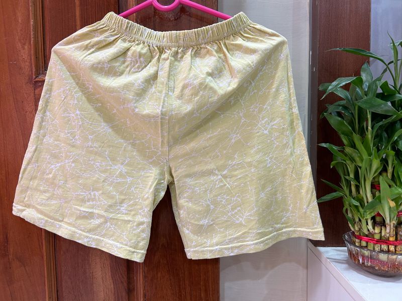 Cute Cotton Everyday Shorts 💛