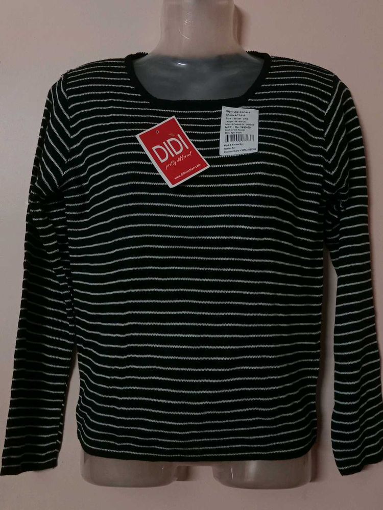 Multi Color Wool Top Korea Brand