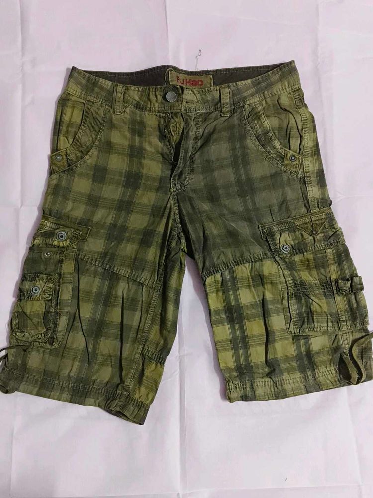 Army Style Cargo Mens Cotton Shorts