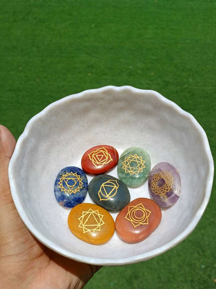 7 Chakra Healing Stones Set