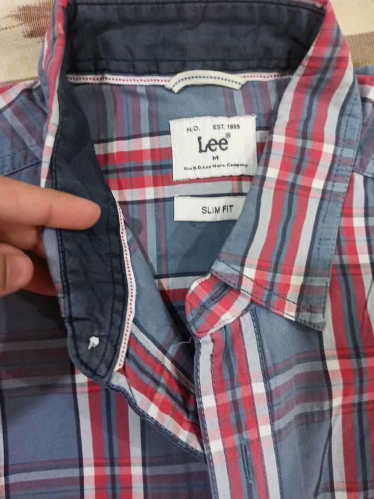 Lee Slim Fit Plaid Shirt