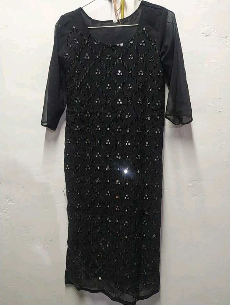 Black Kurta