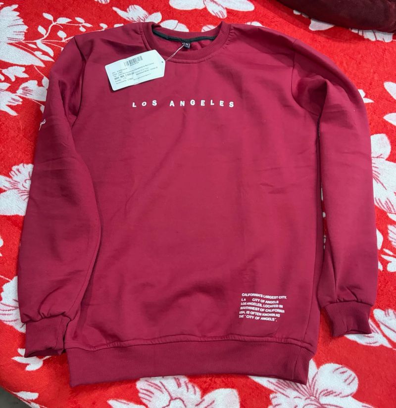 Maroon Los Angeles Sweatshirt
