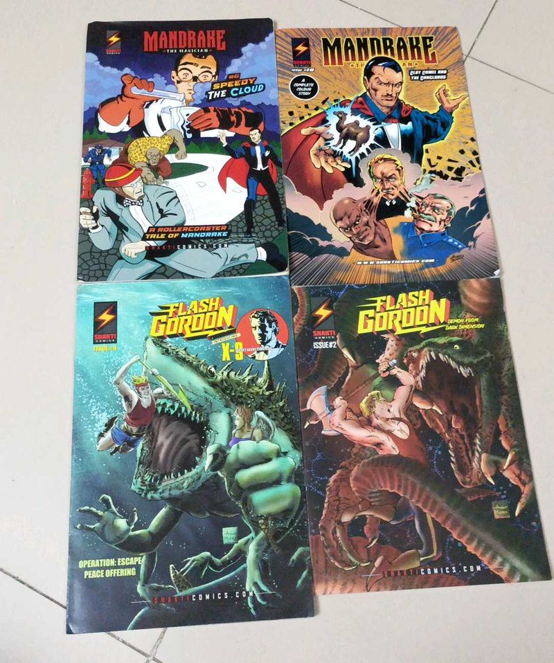 Mandrake &amp; Flash Gordon Comics