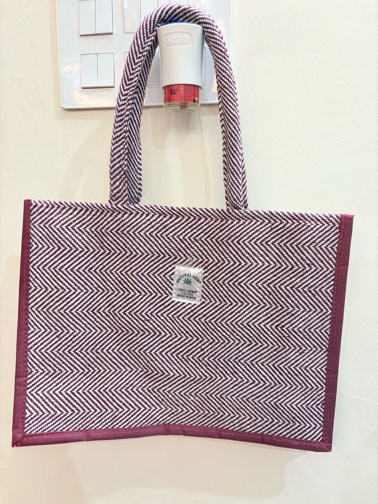 NATURAL Hemp Tote Bag