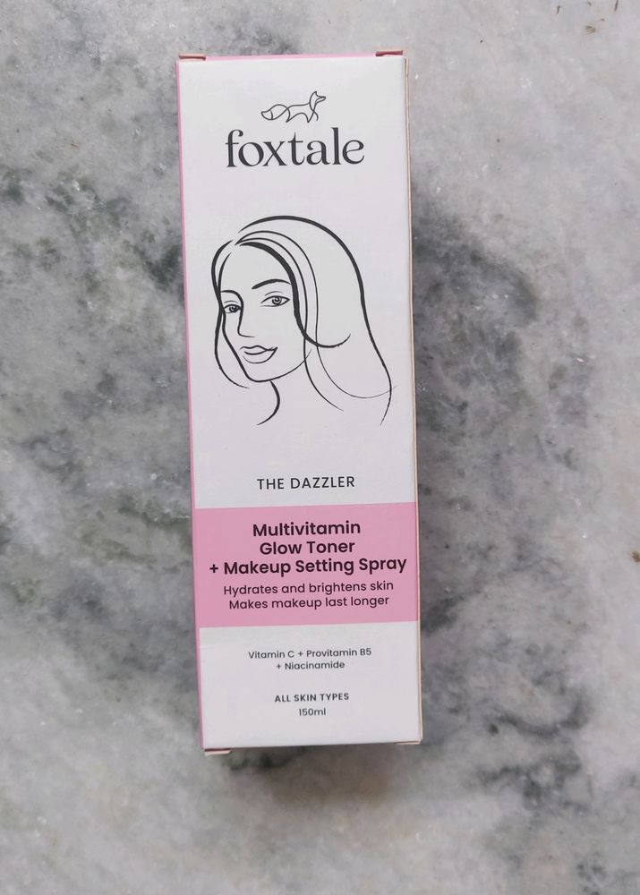 Foxtale Toner + Setting Spray