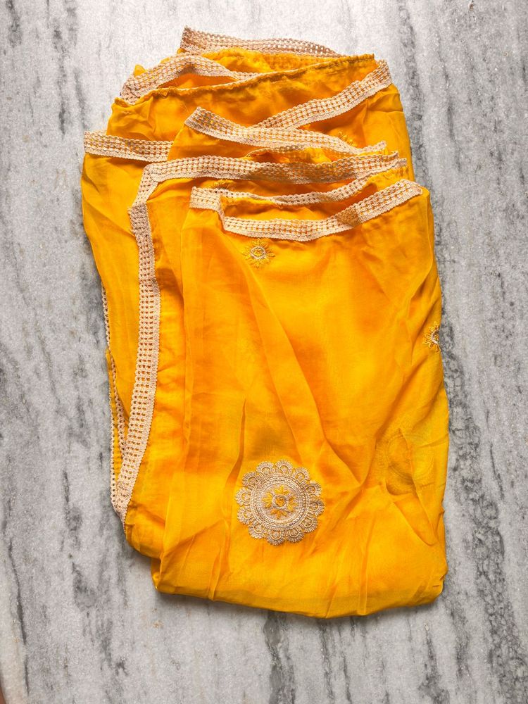 Yellow Dupatta