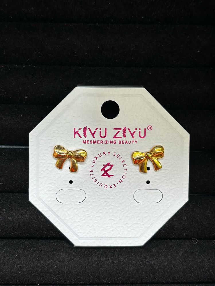 KIVU ZIYU Bow Earrings