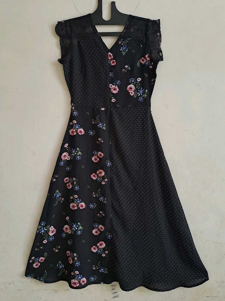 Floral Print Midi Dress