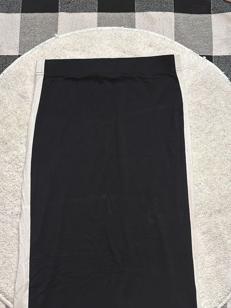 Westside Black A-line Skirt