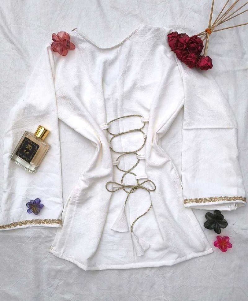 Elegant corset back kurti🎀