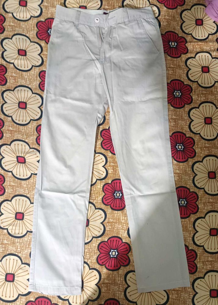 Casual straight Light beige jeans