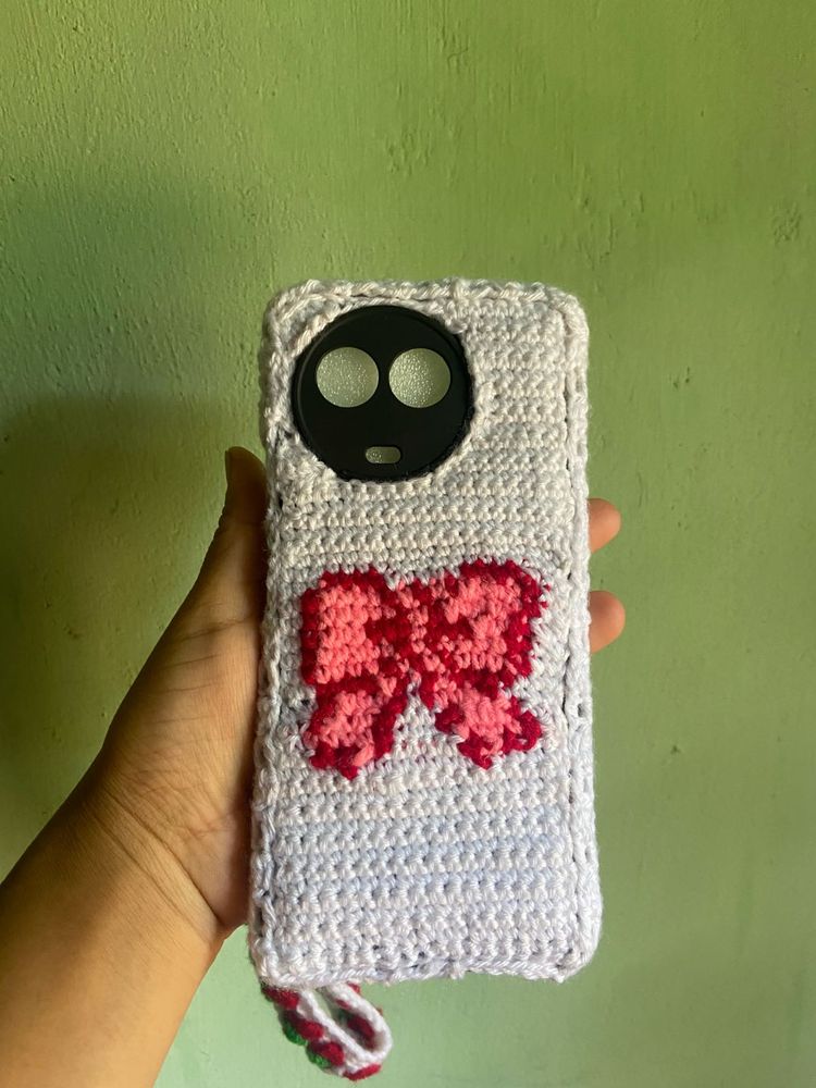 Crochet Phone Case &amp; Charm
