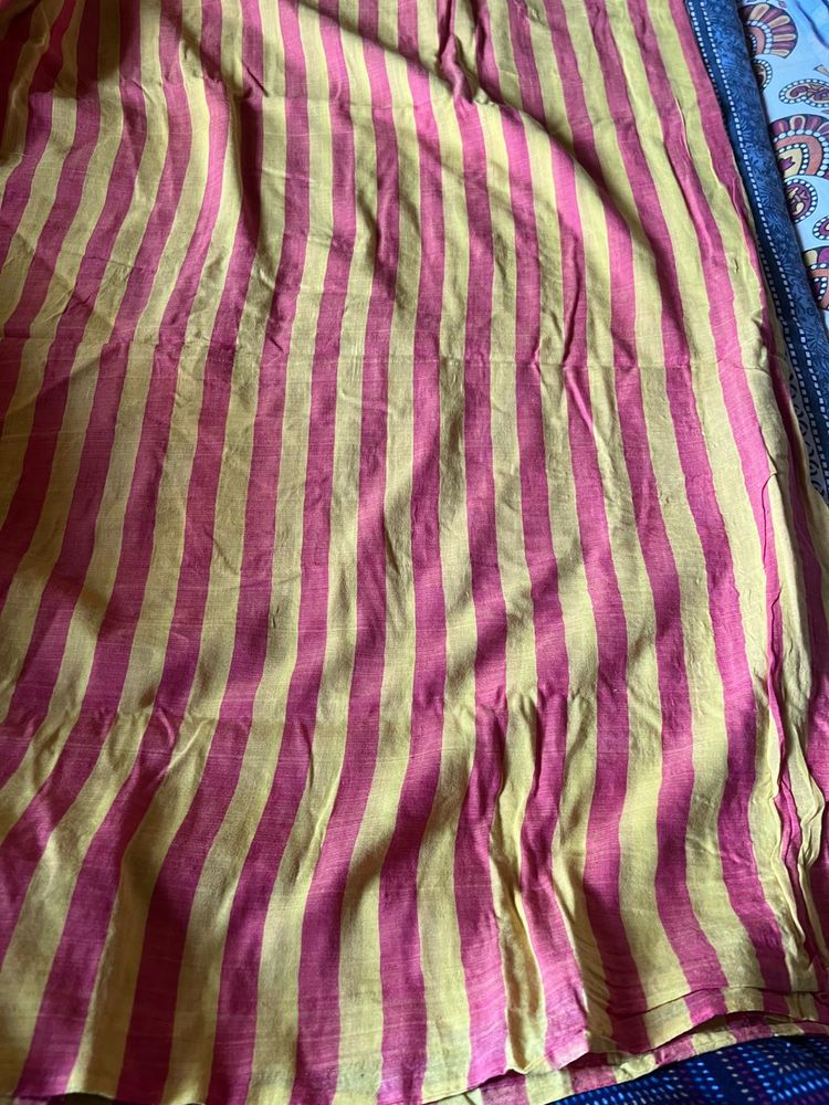 Used pure cotton handloom saree