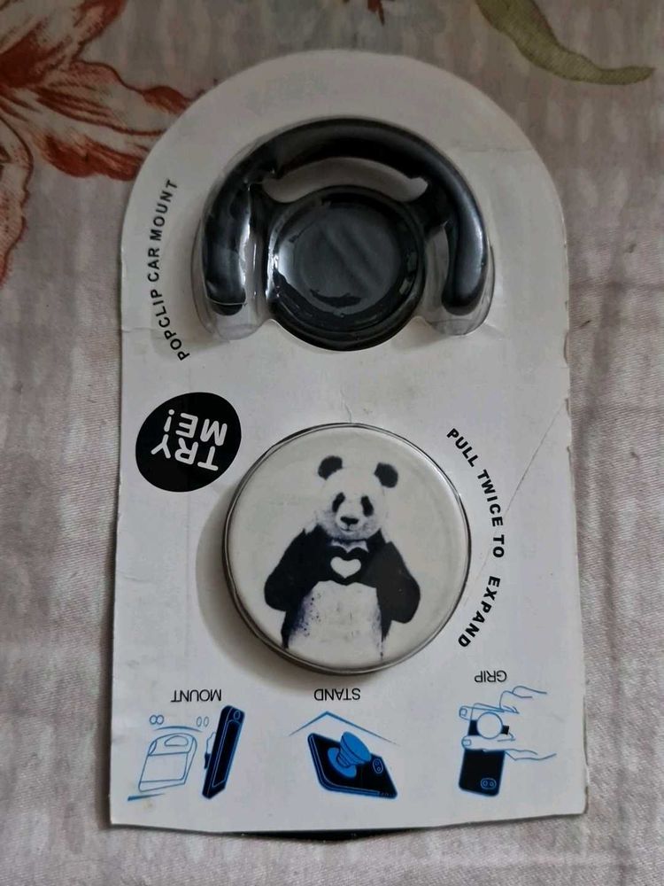 Panda Popclip Car Mount
