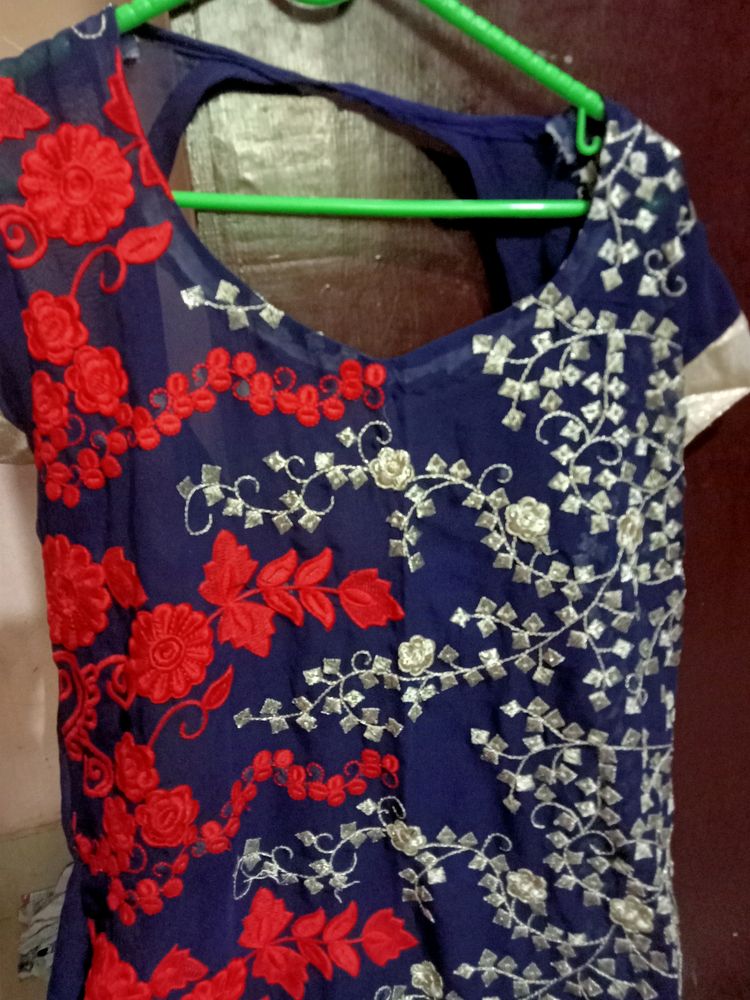 ❤️❤️❤️ Beautiful Colour Combination With Blue,Red