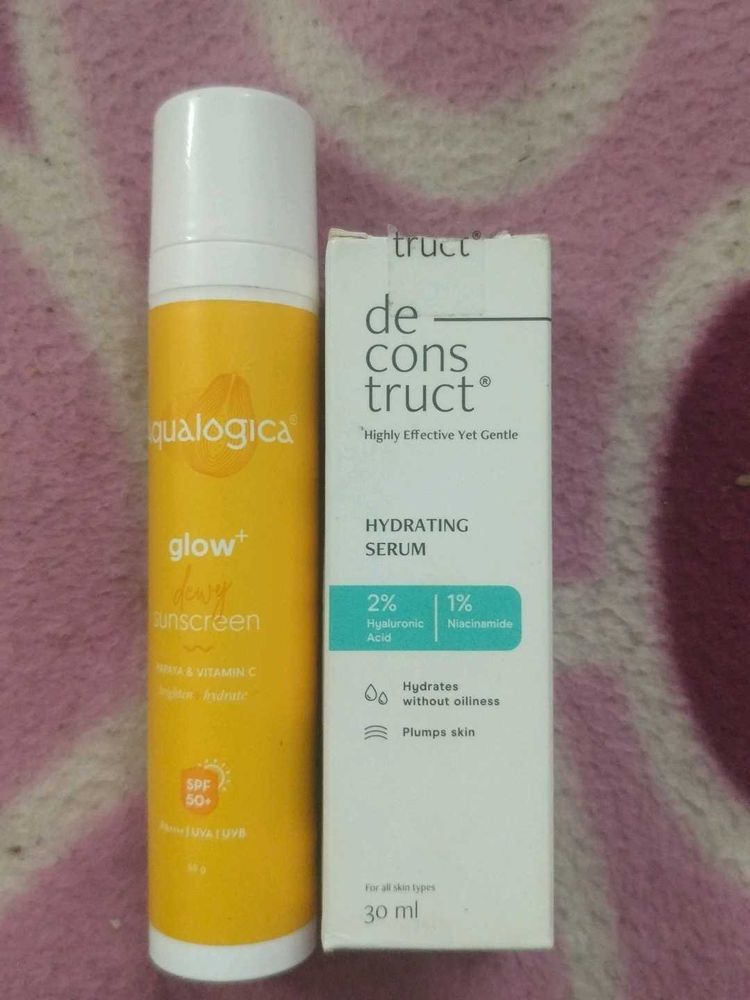 Sunscreen &amp; Serum Set