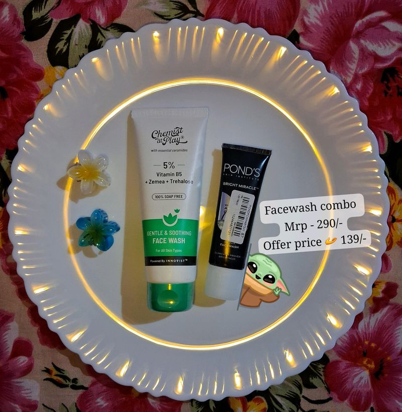 Chemist At Play Facewash Combo 💚🖤
