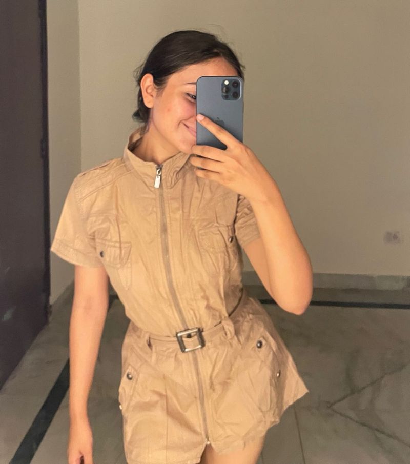 Brown Dress